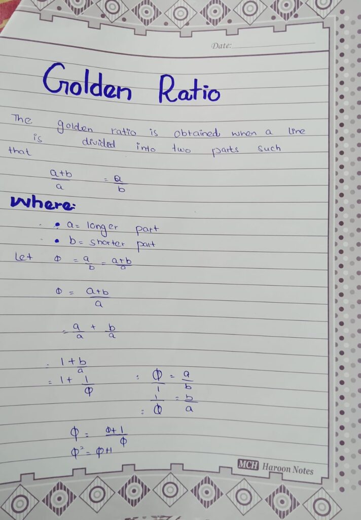 Golden Ratio