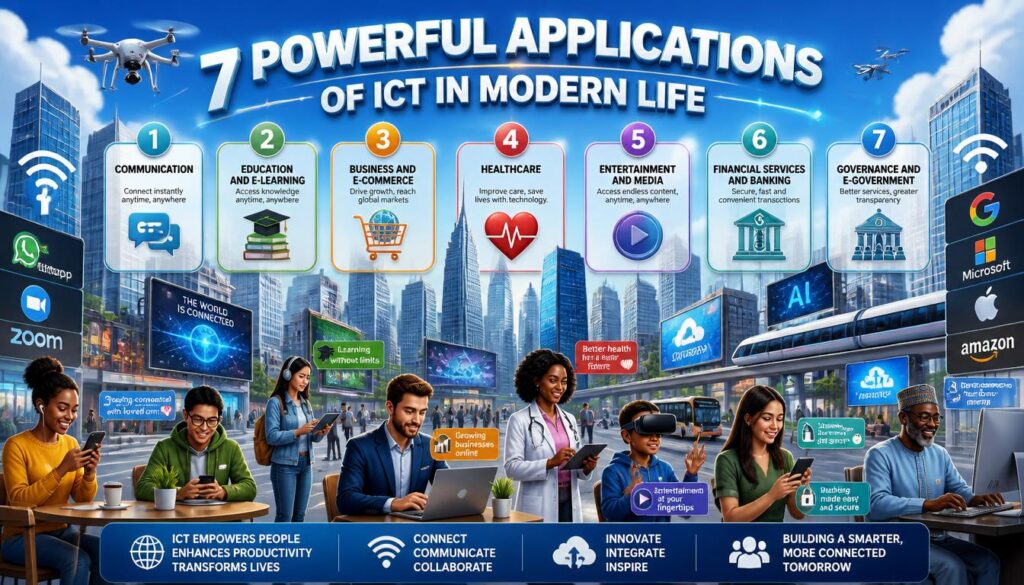 ICT in Modern Life,ICT,Modern Life